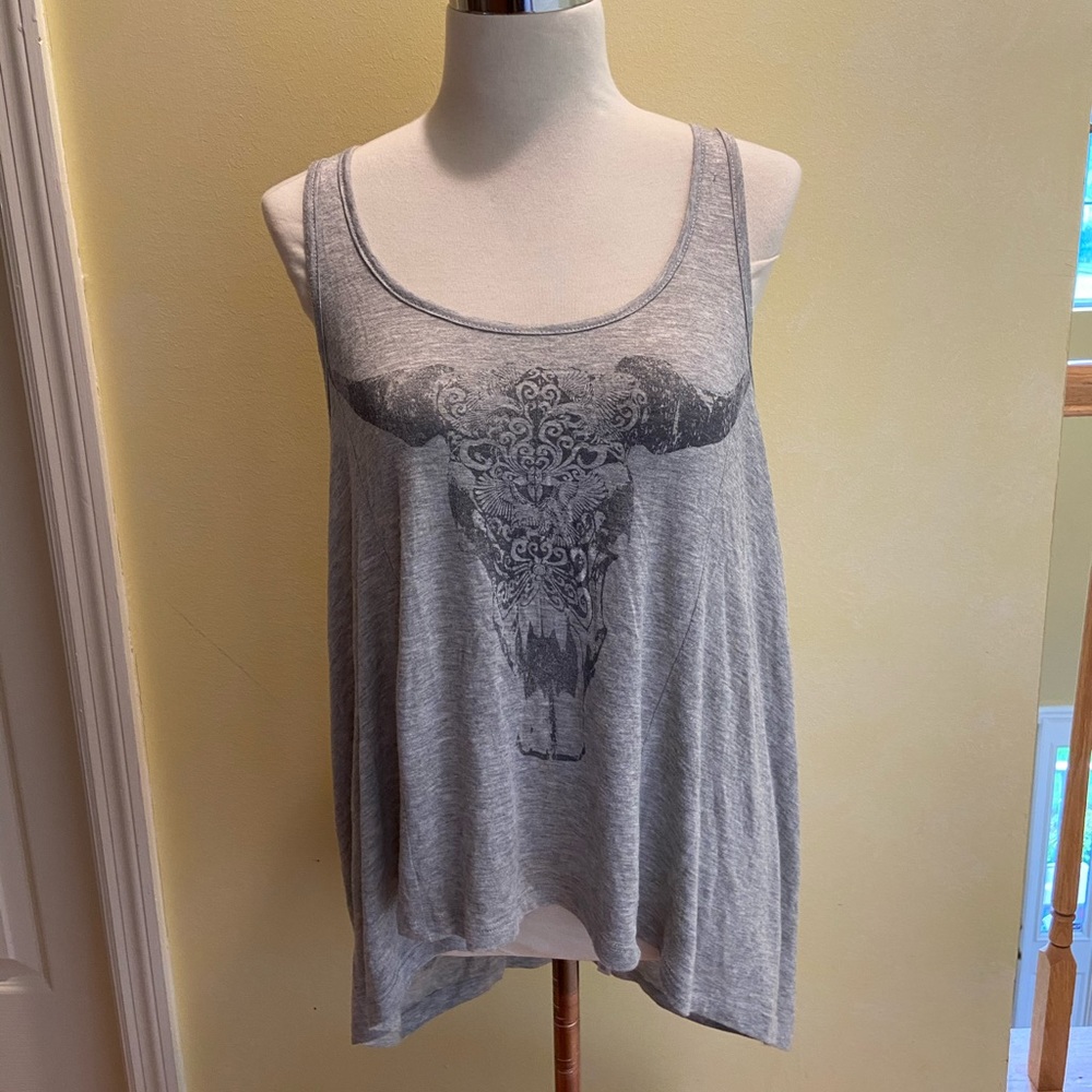 Oversized Woman’s Muscle Cut Tank